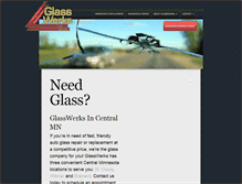 Tablet Screenshot of glasswerksmn.com